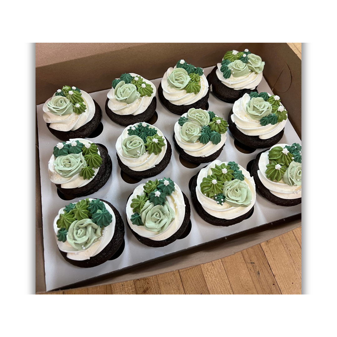 Simple Succulent Cupcakes