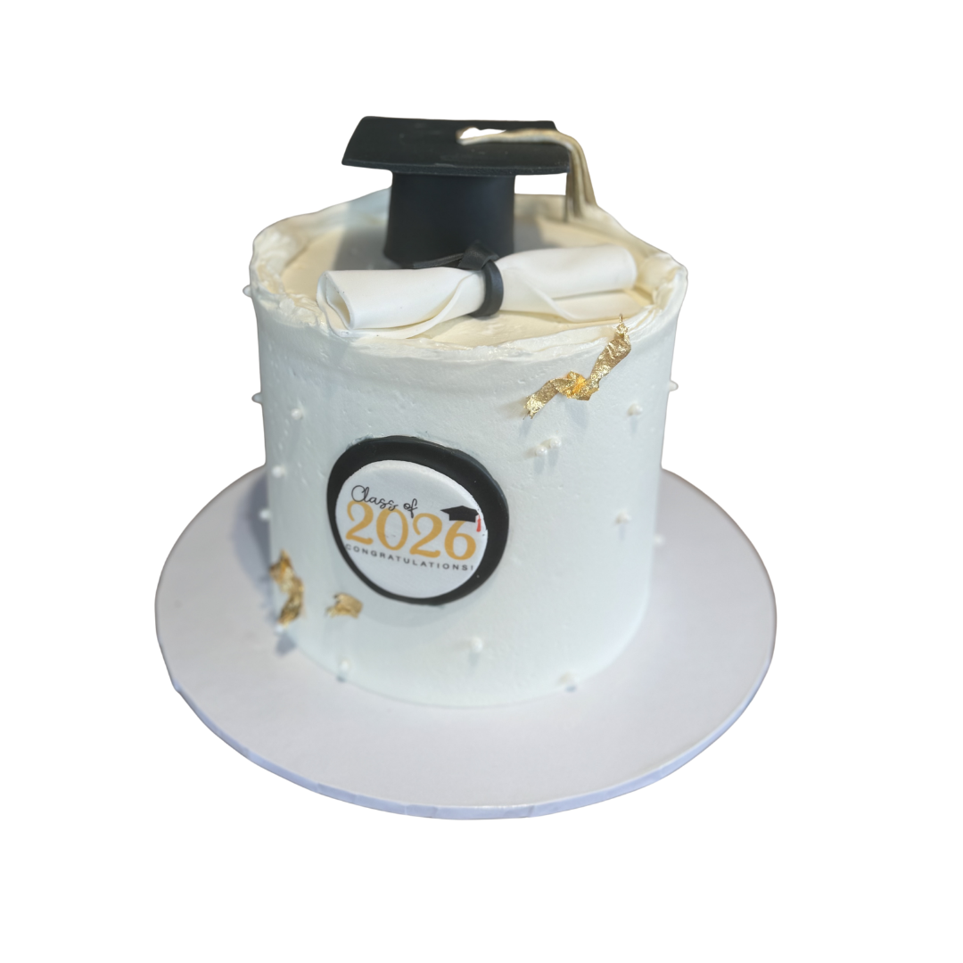 Signature Graduation Cake