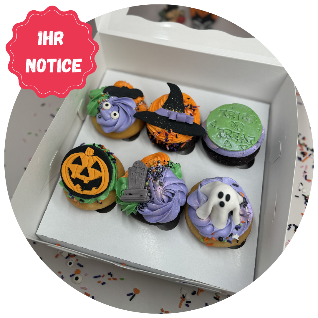 Halloween Cupcake Box 2PC