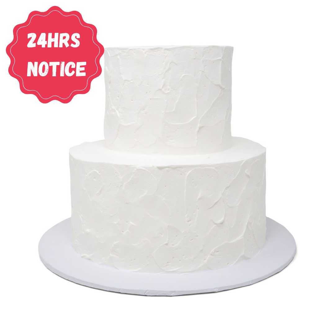2 Tier Textured Cake | Simply Cakes and Cupcakes