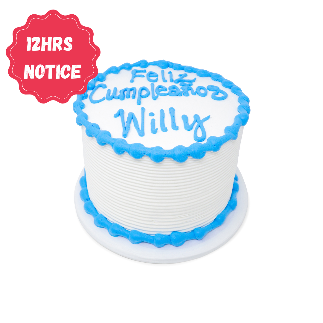 Combed and Border Piped Cake