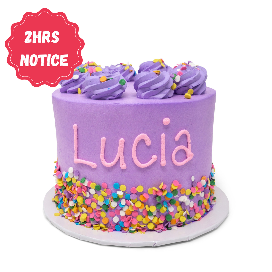 Purple Celebration Cake