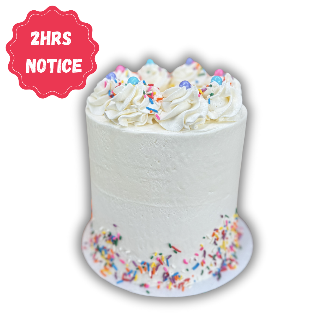 6" Celebration Cake (Serves 10-12ppl)