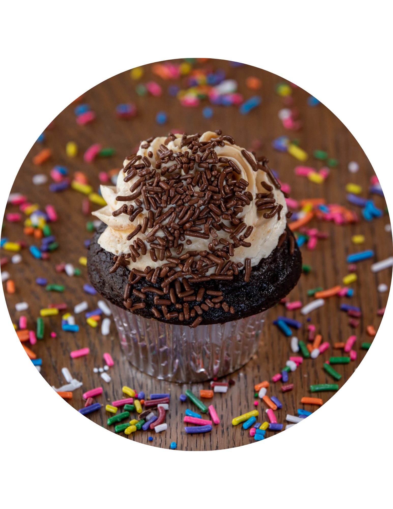 Peanut Buttercream Cupcake