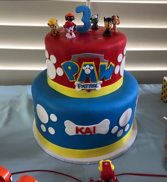 birthday cake for costumer in ladera ranch
