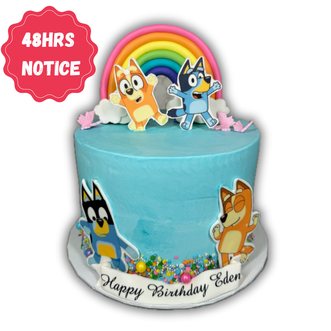 Bingo & Bluey Cake