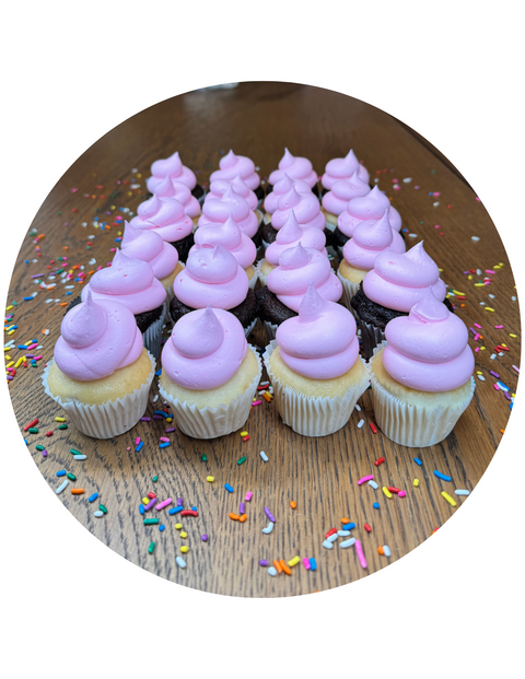 pink cupcake Kimberley's Bakeshoppe Single Serve Strawberry Delight Jumbo