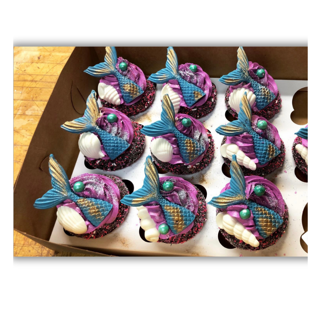 Mermaid Cupcakes 2