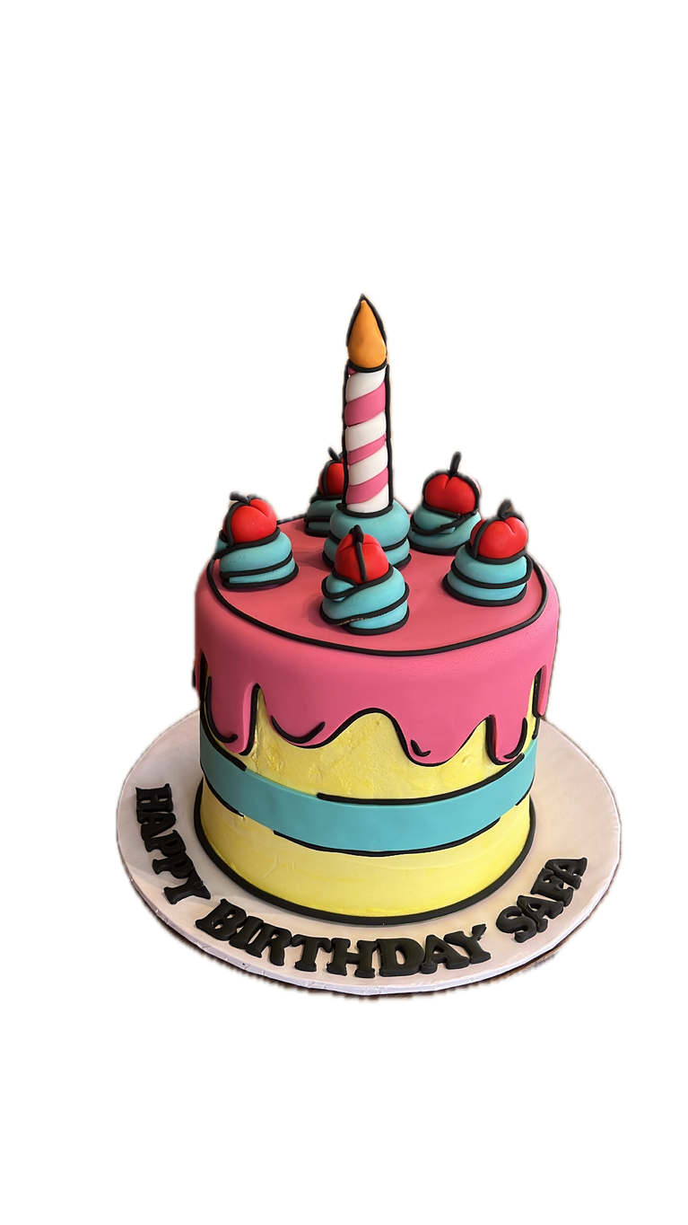 Comic Cake | Simply Cakes and Cupcakes