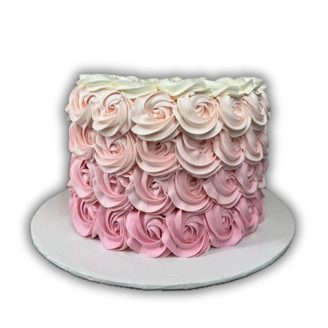 Pink Ombre Rosette
