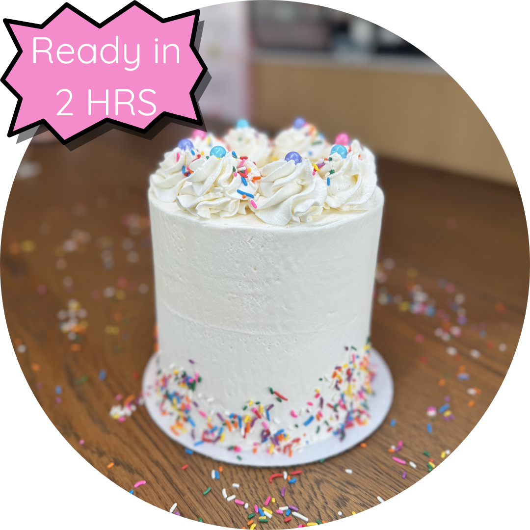 6" Celebration Cake (Serves 8-10ppl)