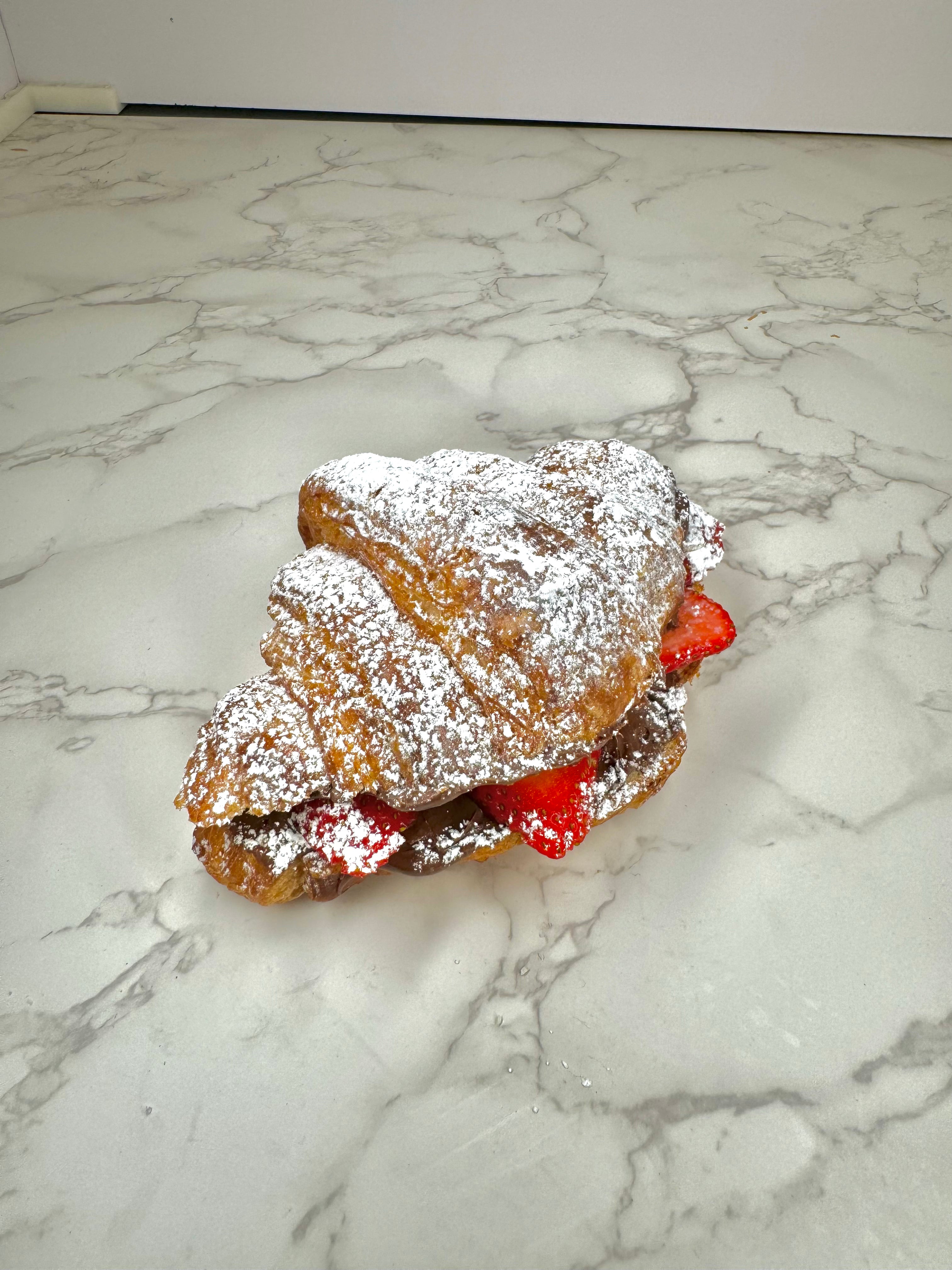 Strawberry Nutella Croissant